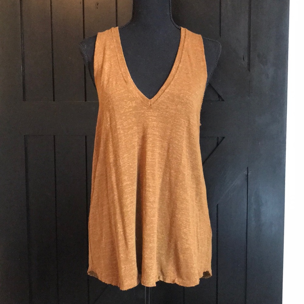 Copper Sleeveless Sweater tank